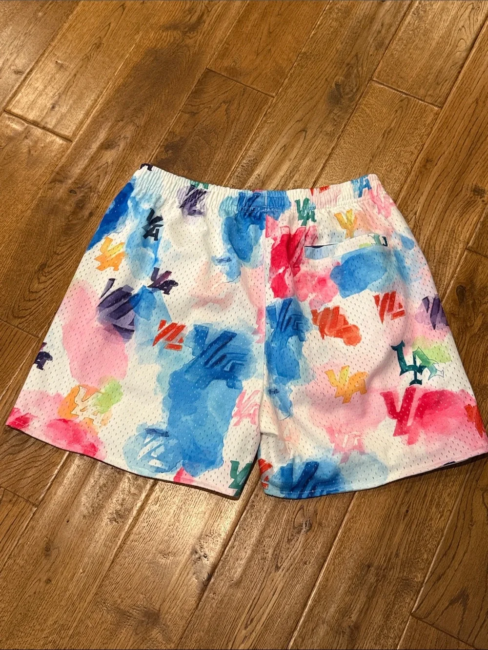 YoungLA Los Angeles 141 The Block Party color block shorts